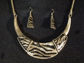 DN0350: Kette mit Ohrsteckern – Kette 65 cm