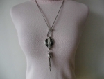 DN1376: Kette lang – 75 cm; Anhänger 10 cm